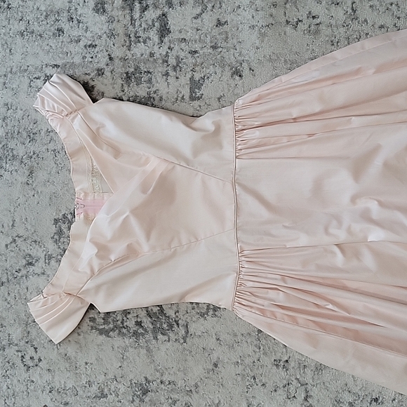 Priscilla of Boston vintage 80's 90's off the shoulder prom formal dress - Picture 5 of 16